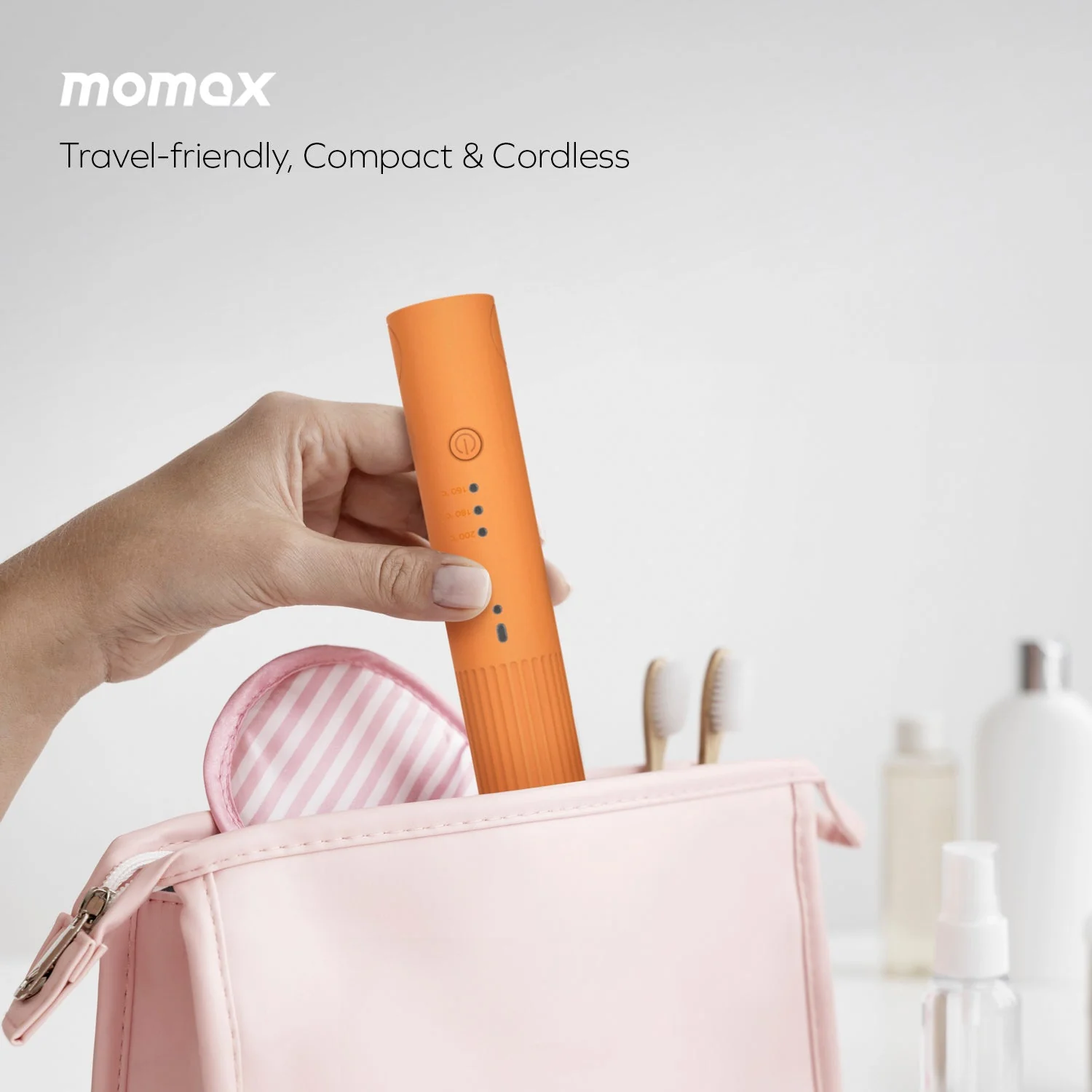 1-Care Styler Mini Wireless Hair Straightener - Image 10