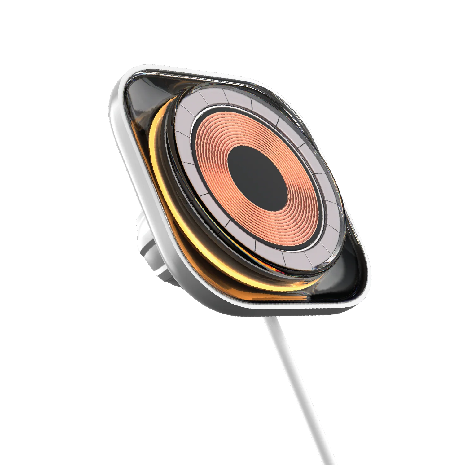 1-Charge Flow Magnetic Wireless Charging Car Mount 15W - Image 5