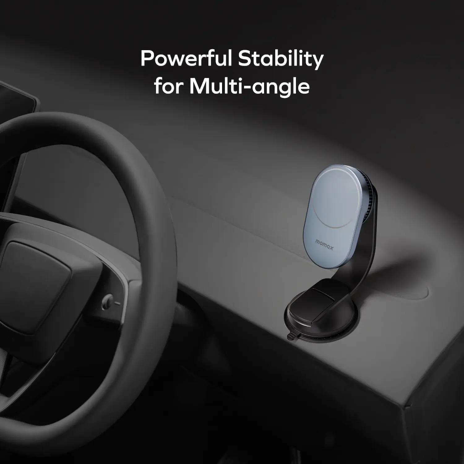 1-Move Q.Mag 25W Magnetic Wireless Charging Car Mount - Image 8