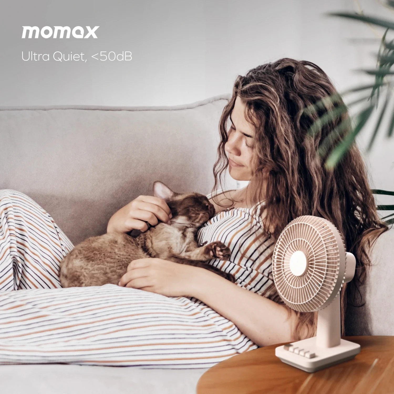 1°Pod Desktop Wireless Ultra Quiet Mini Fan - Image 4
