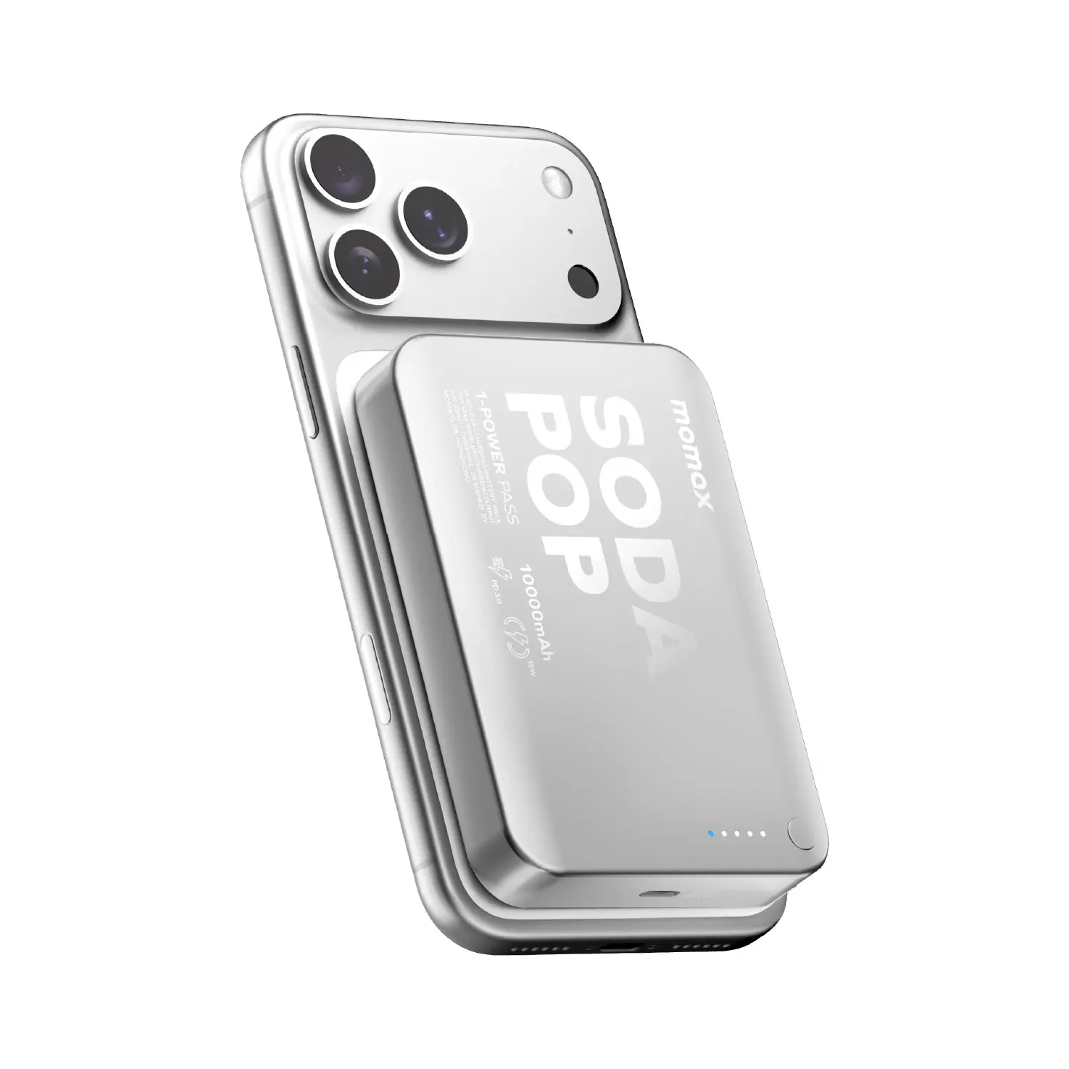 1-Power Pass 10000mAh Magnetic Wireless Battery Pack - Image 18