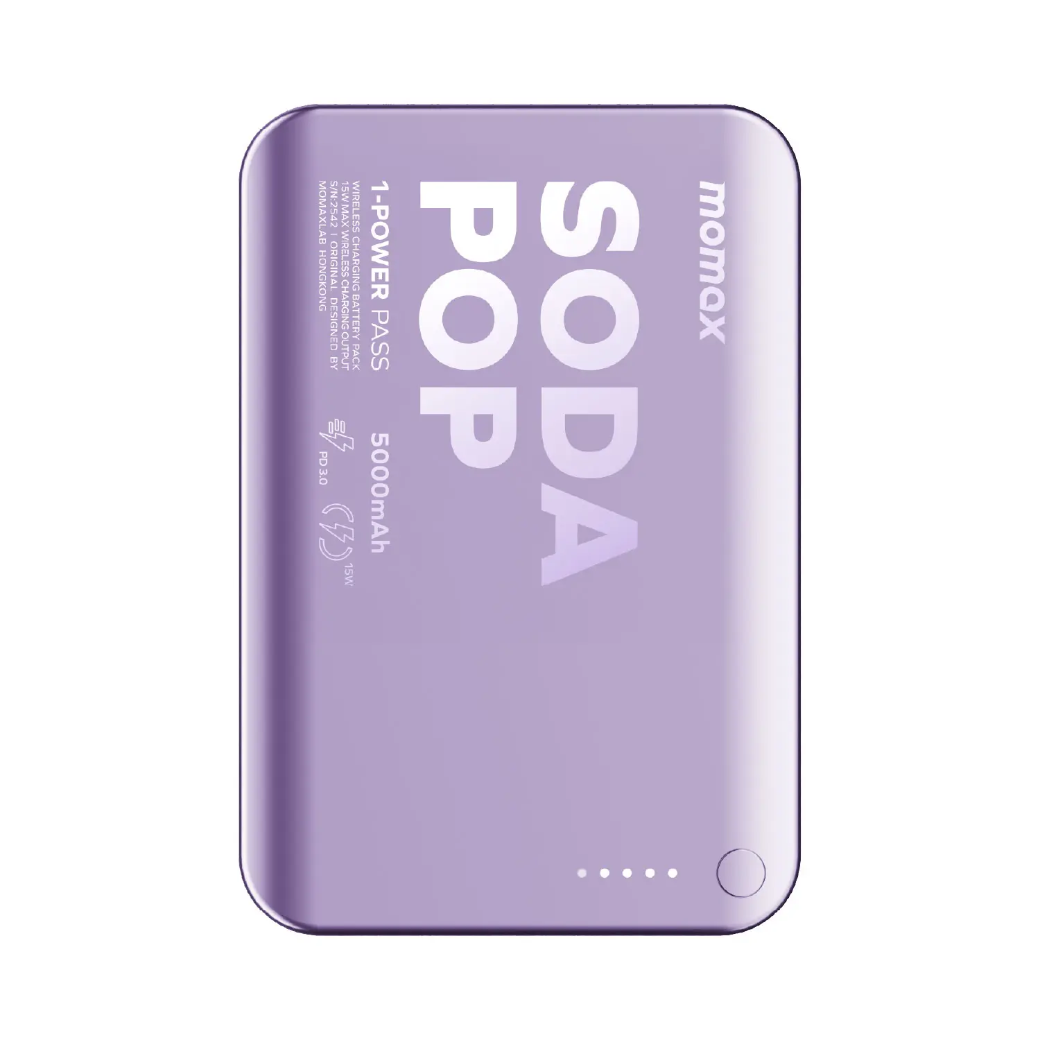 1-Power Pass 5000mAh Magnetic Wireless Charging Battery Pack - Image 16