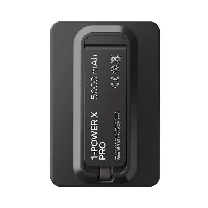 1-Power X Pro Magnetic Wireless Power Bank 5000mAh With Built-In USB-C Cable - Image 4