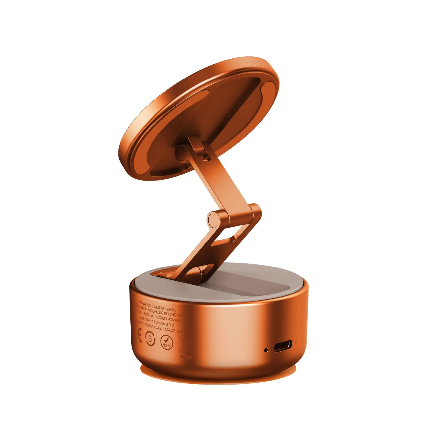 1-Snap Go Auto Suction Magnetic Phone Stand - Image 3