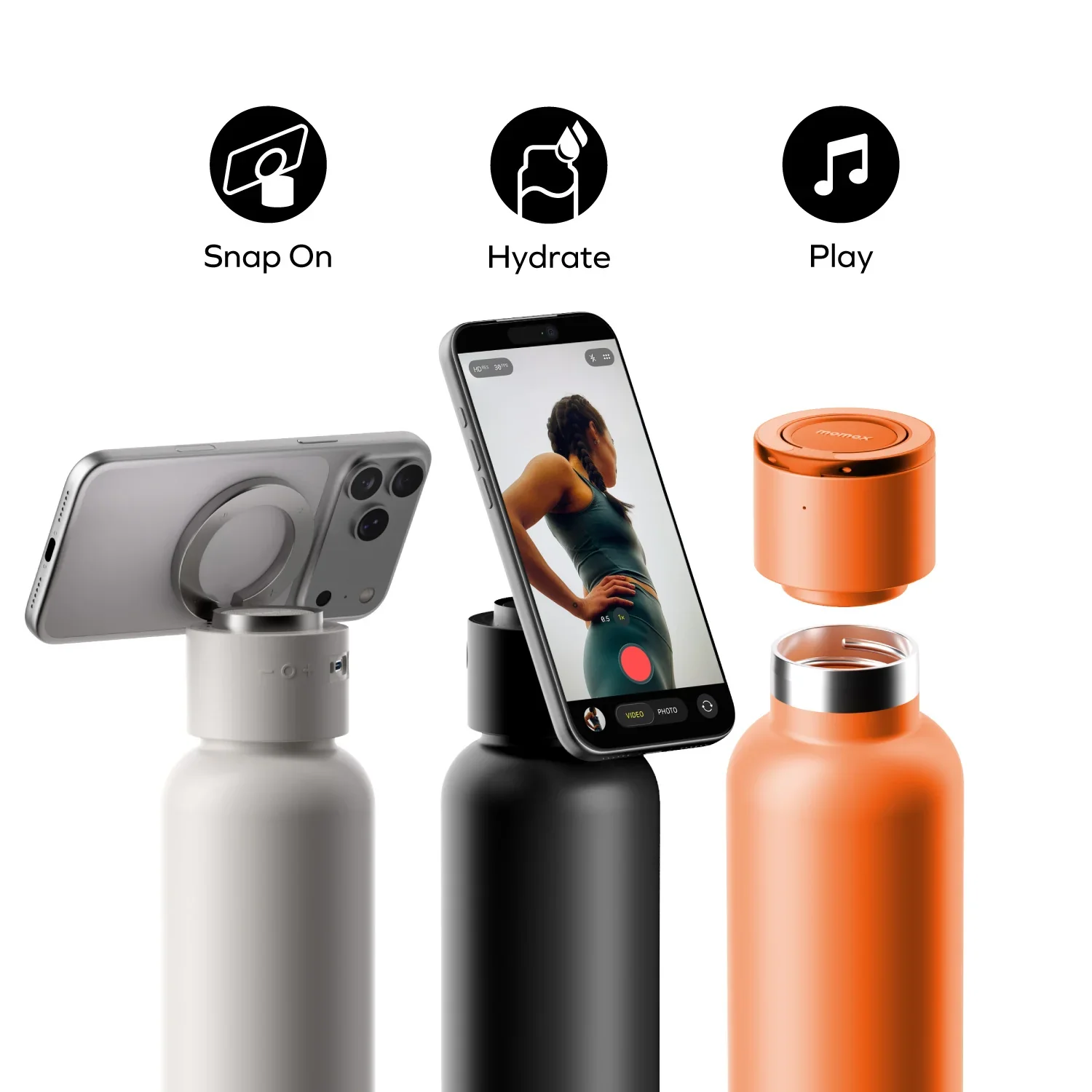 1-Vibe Bottle Magnetic Wireless Speaker Flask - Image 6