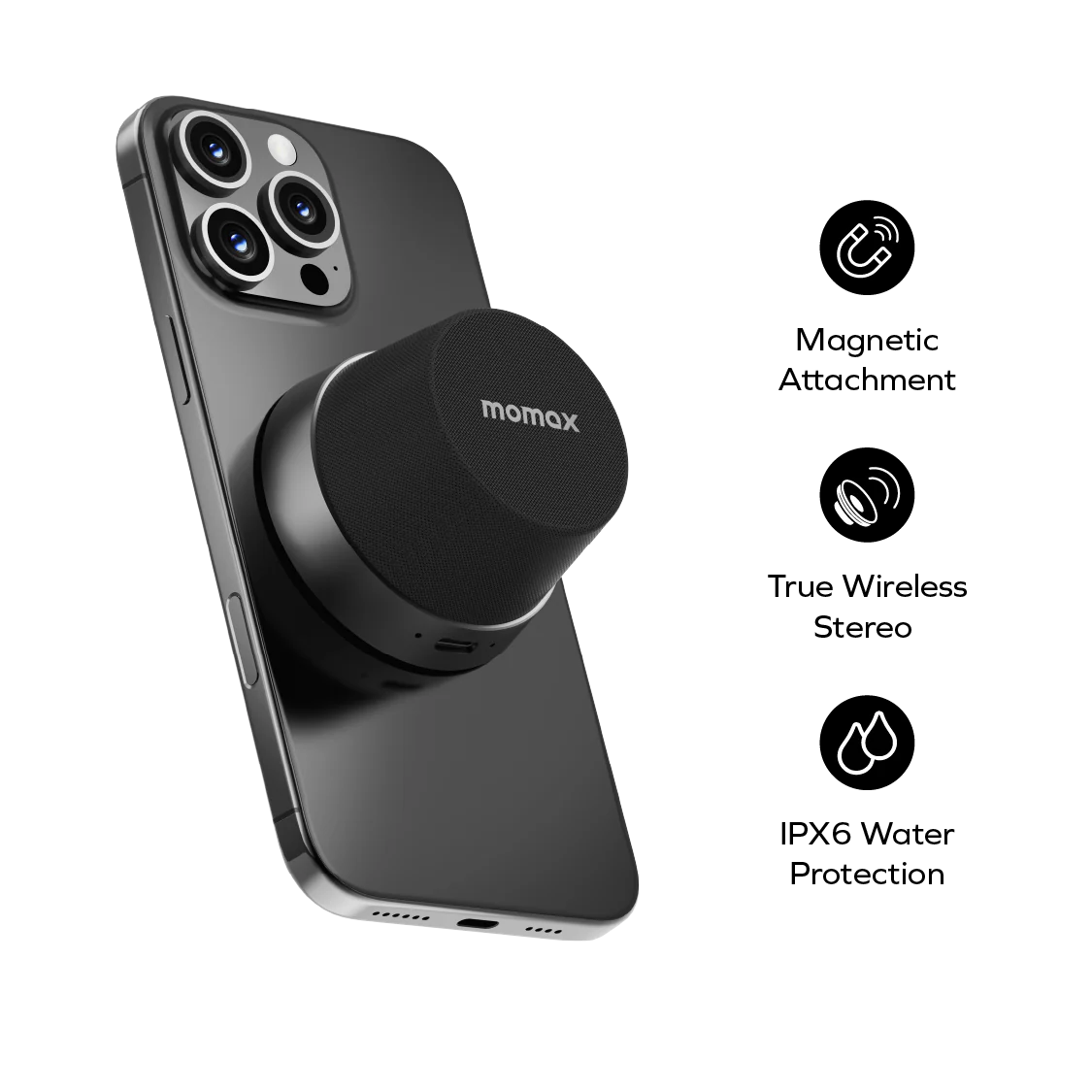 1-Vibe Go Magnetic Portable True Wireless Speaker - Image 18