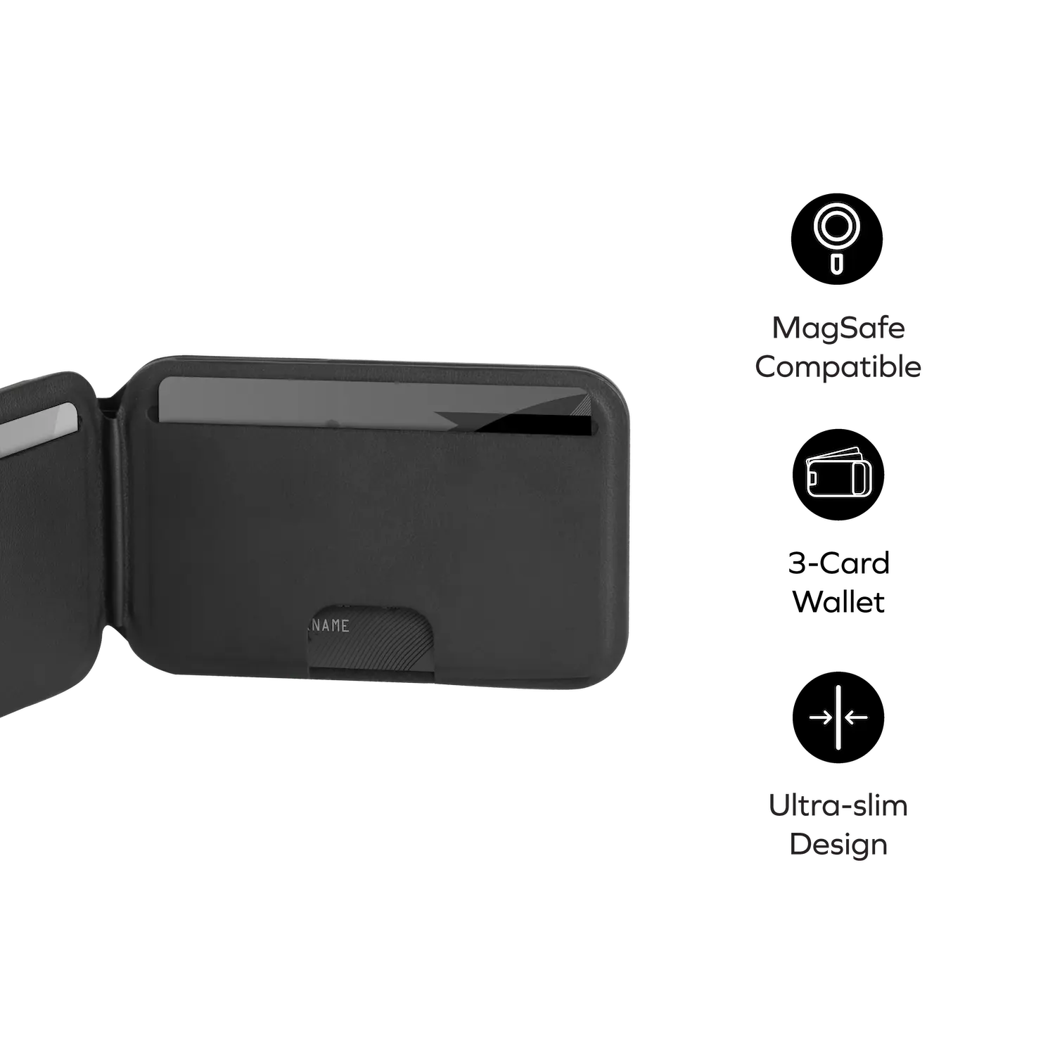1-Wallet Magnetic Card Holder with Adjustable Stand - Image 7