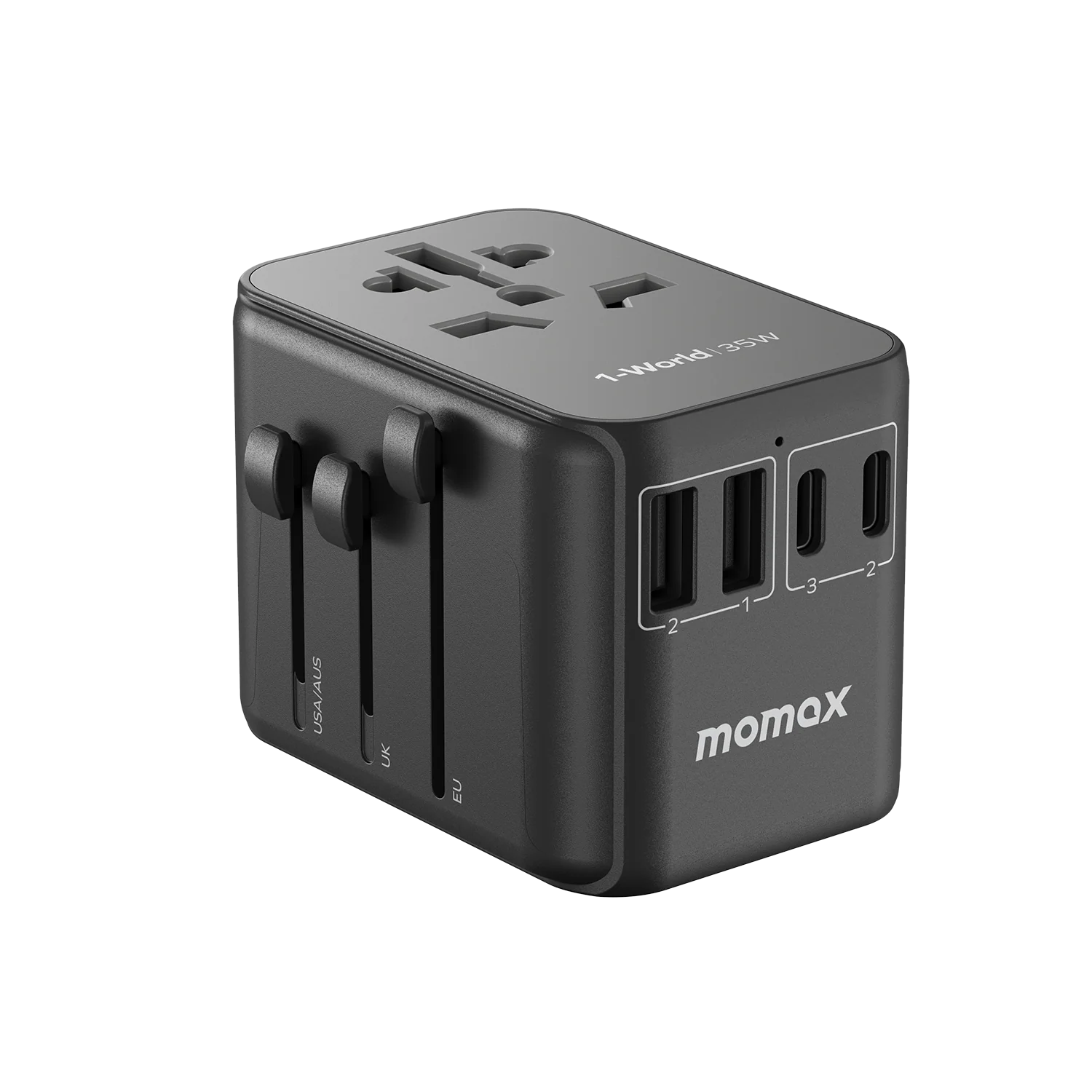 1-World 5-Port Travel Charger 35W - Image 11