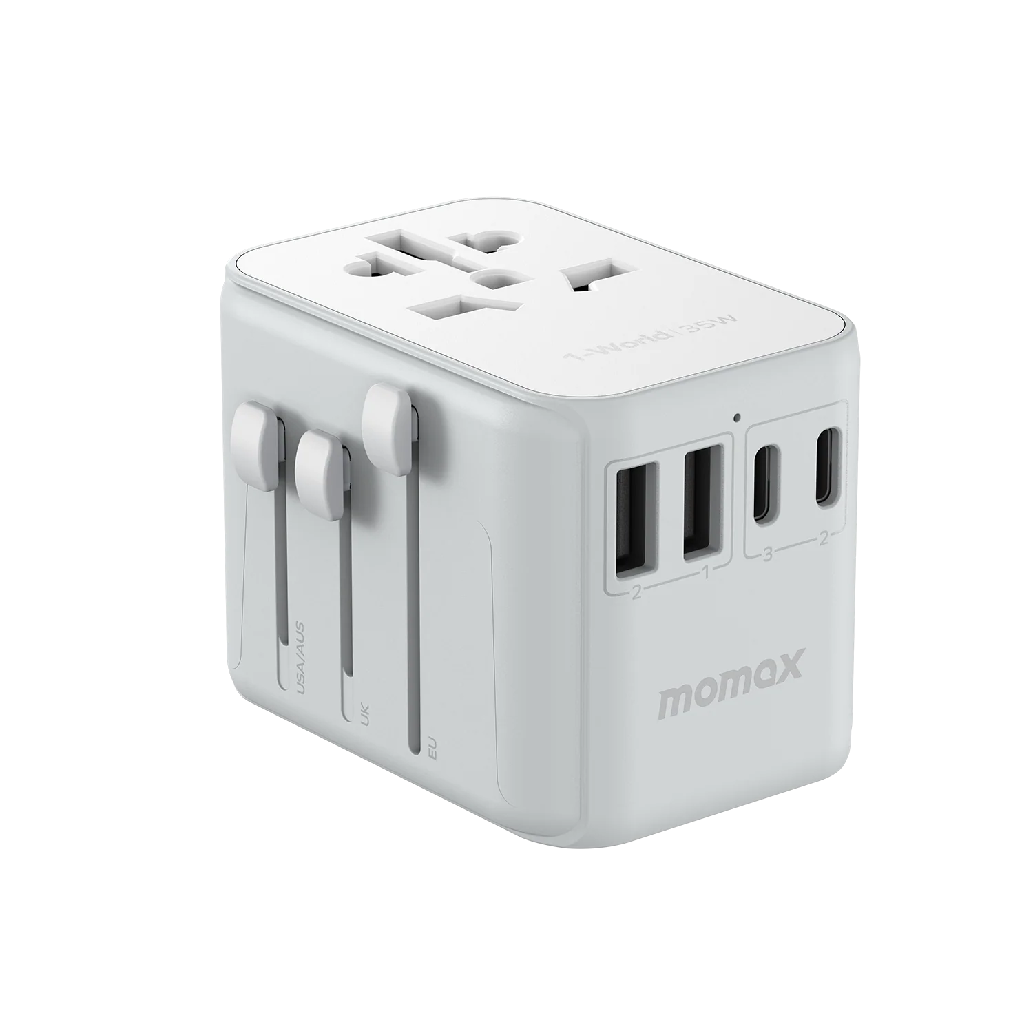 1-World 5-Port Travel Charger 35W - Image 18
