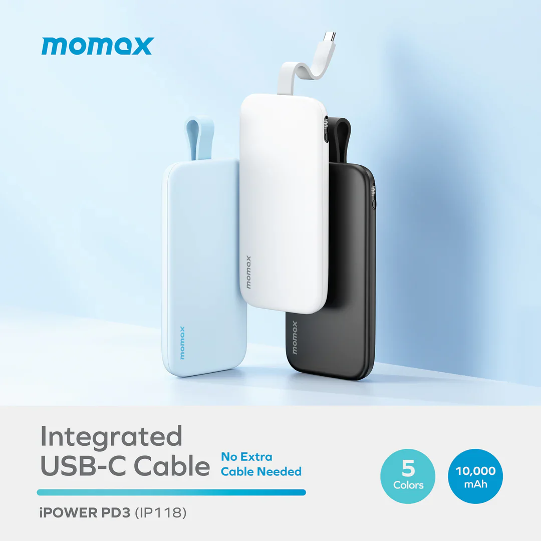 iPower PD3 Power Bank with USB-C Cable 10000mAh - Image 6