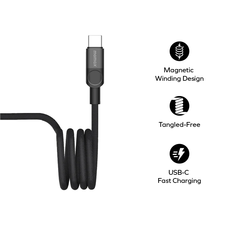 Mag.Link Magnetic USB-C to USB-C Cable 100W 1m - Image 8