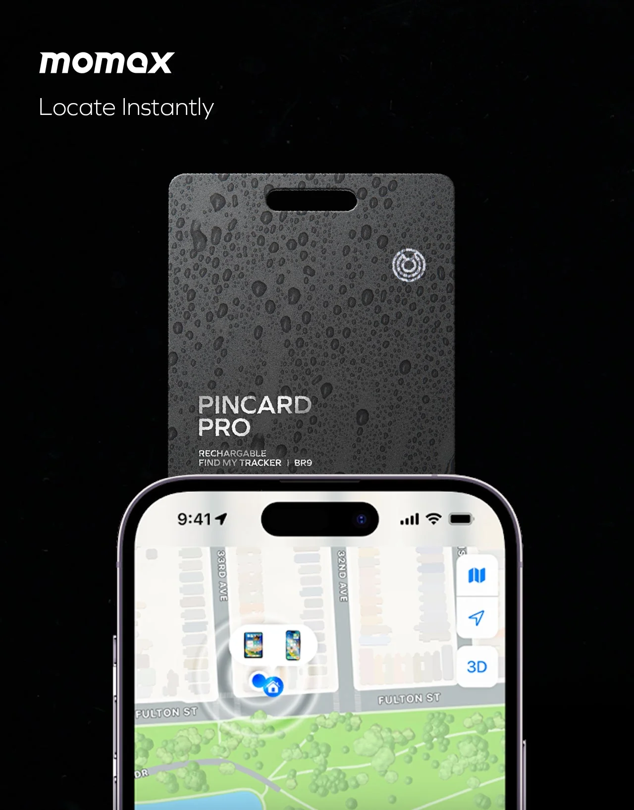 PinCard Pro Rechargeable Find My Locator - Image 3