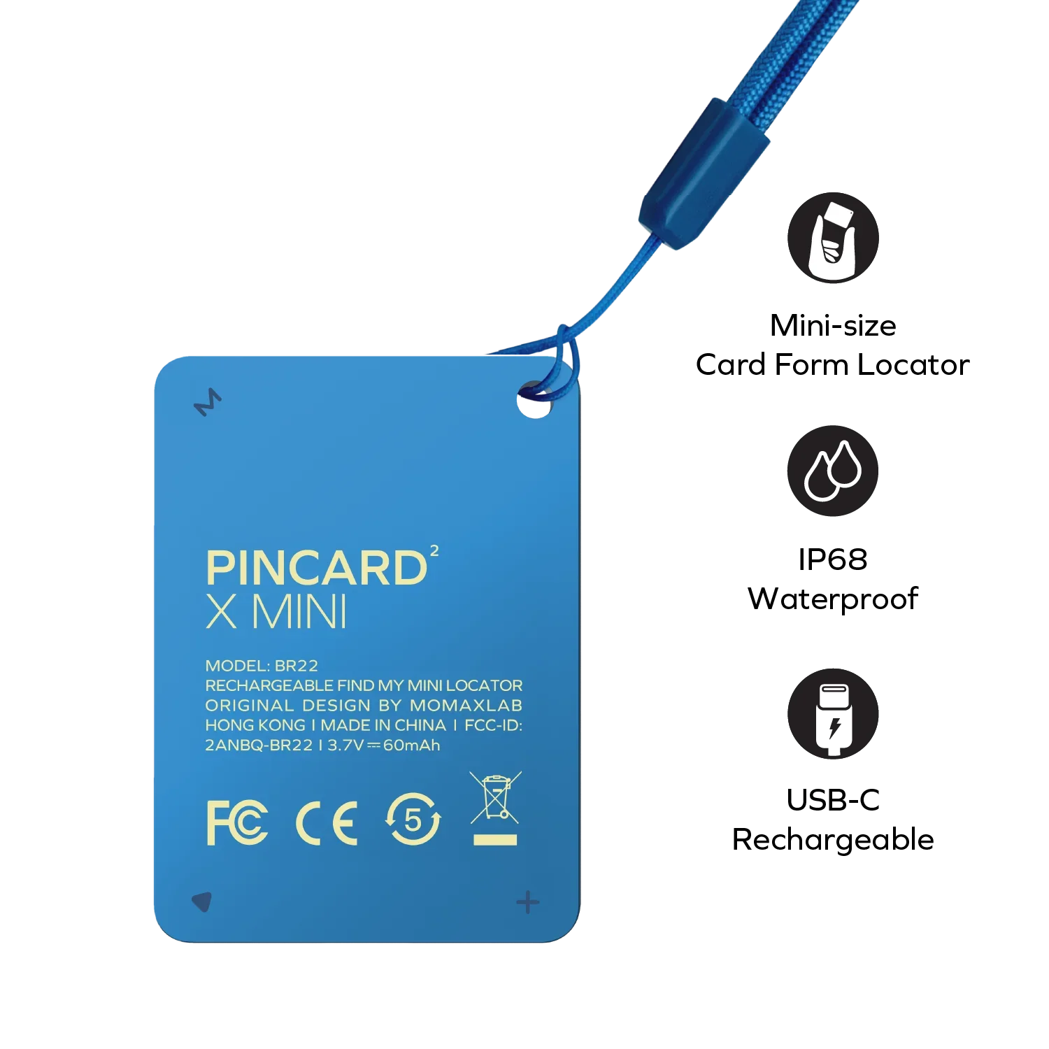 PinCard² X Mini Rechargeable Find My Locator - Image 7