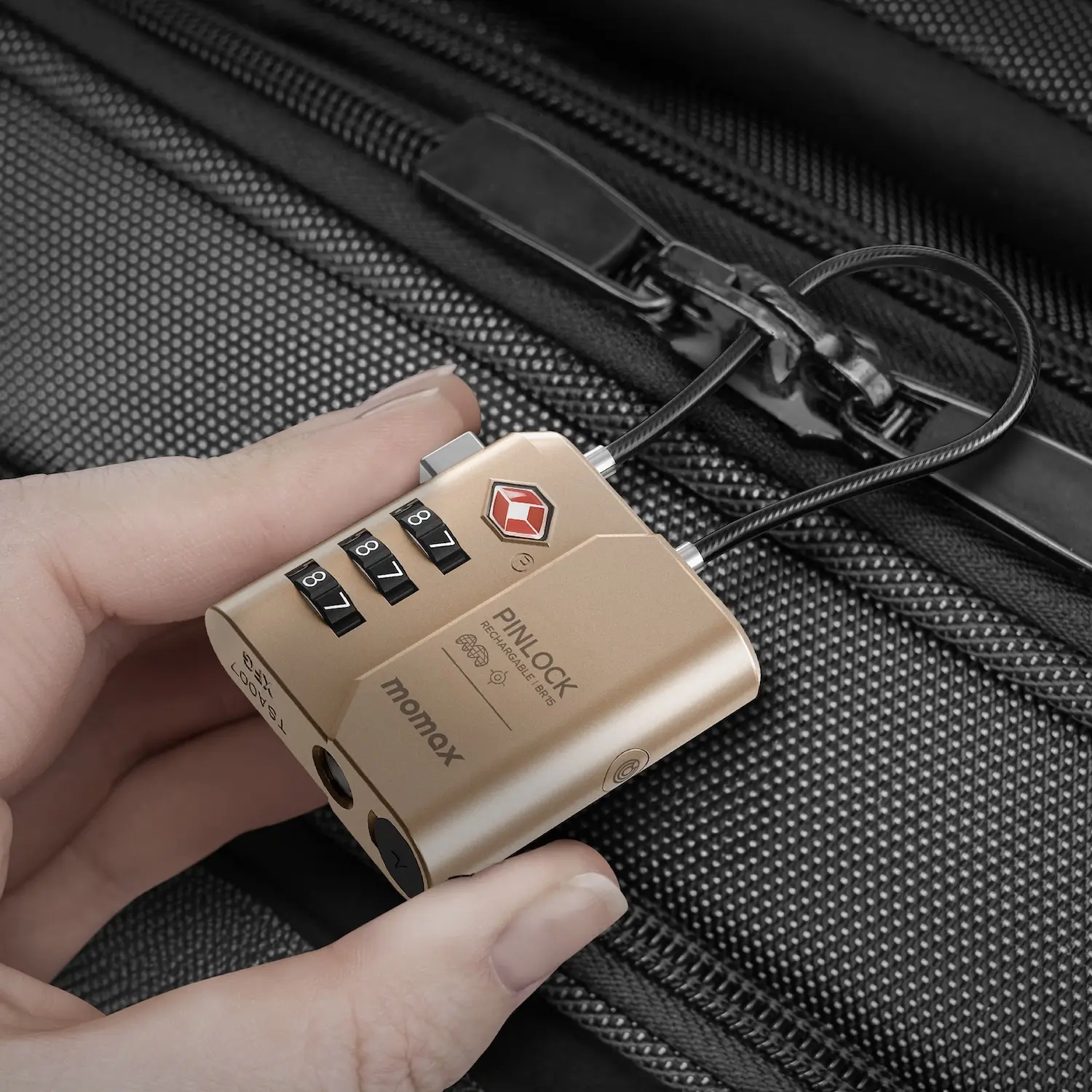 PinLock Find My Locator with TSA Padlock - Image 5