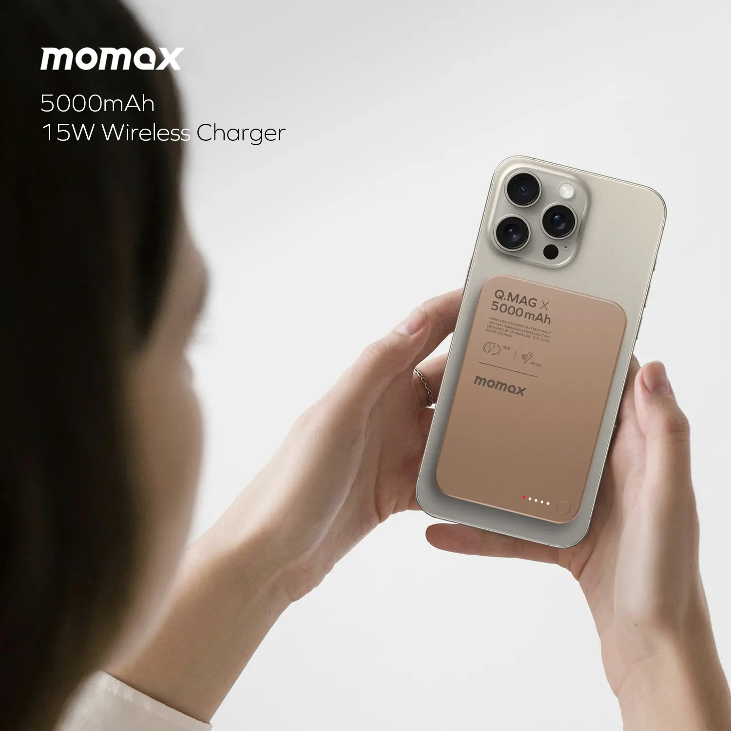 Q.Mag X Magnetic Wireless Power Bank 5000mAh - Gen 2 - Image 12