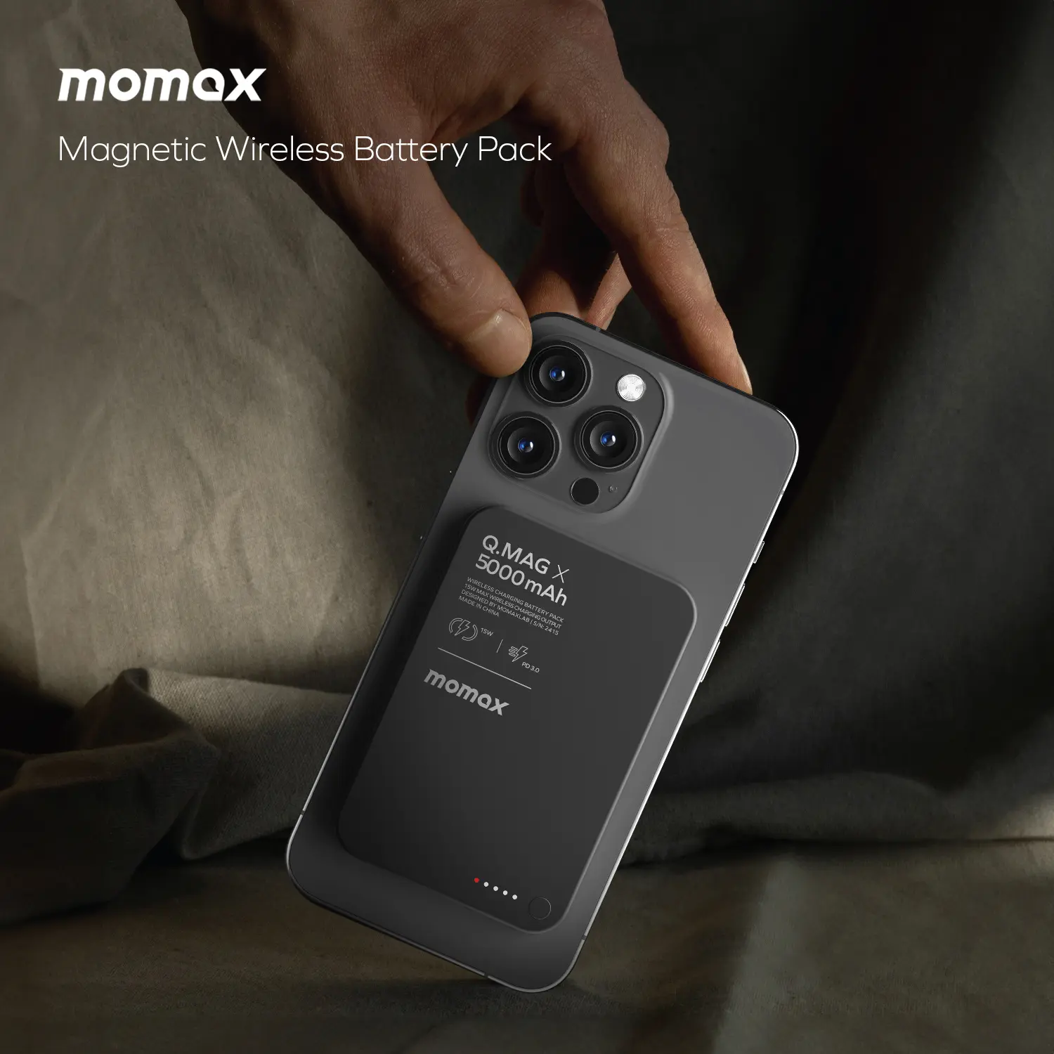 Q.Mag X Magnetic Wireless Power Bank 5000mAh - Gen 2 - Image 13