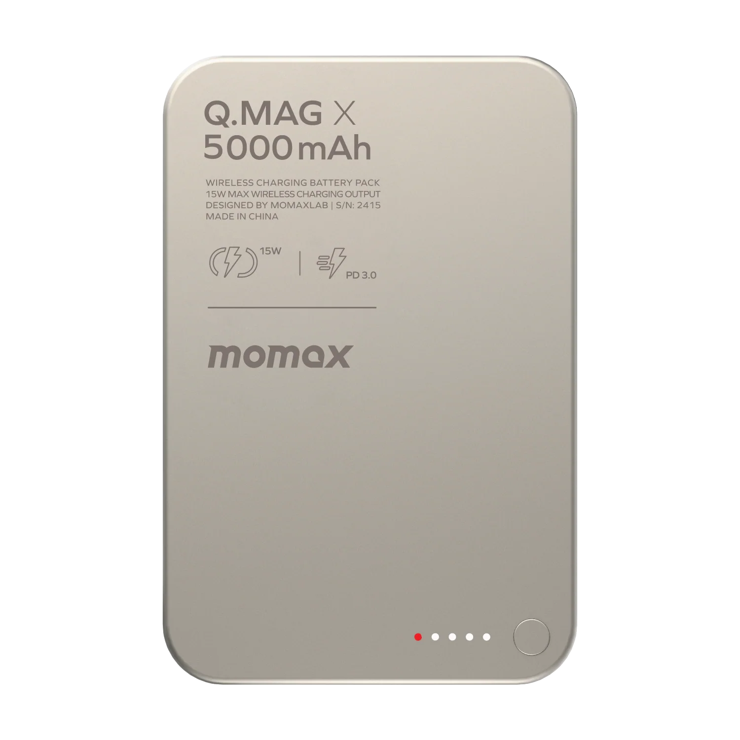 Q.Mag X Magnetic Wireless Power Bank 5000mAh - Gen 2 - Image 3