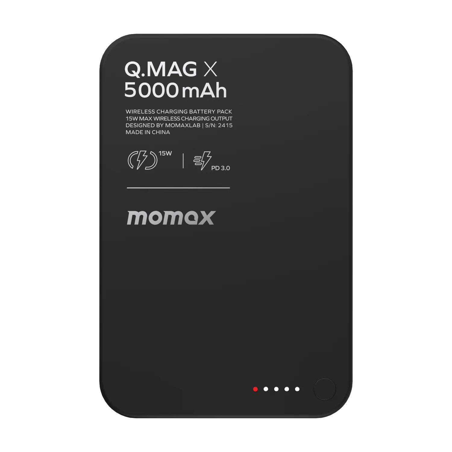 Q.Mag X Magnetic Wireless Power Bank 5000mAh - Gen 2 - Image 4