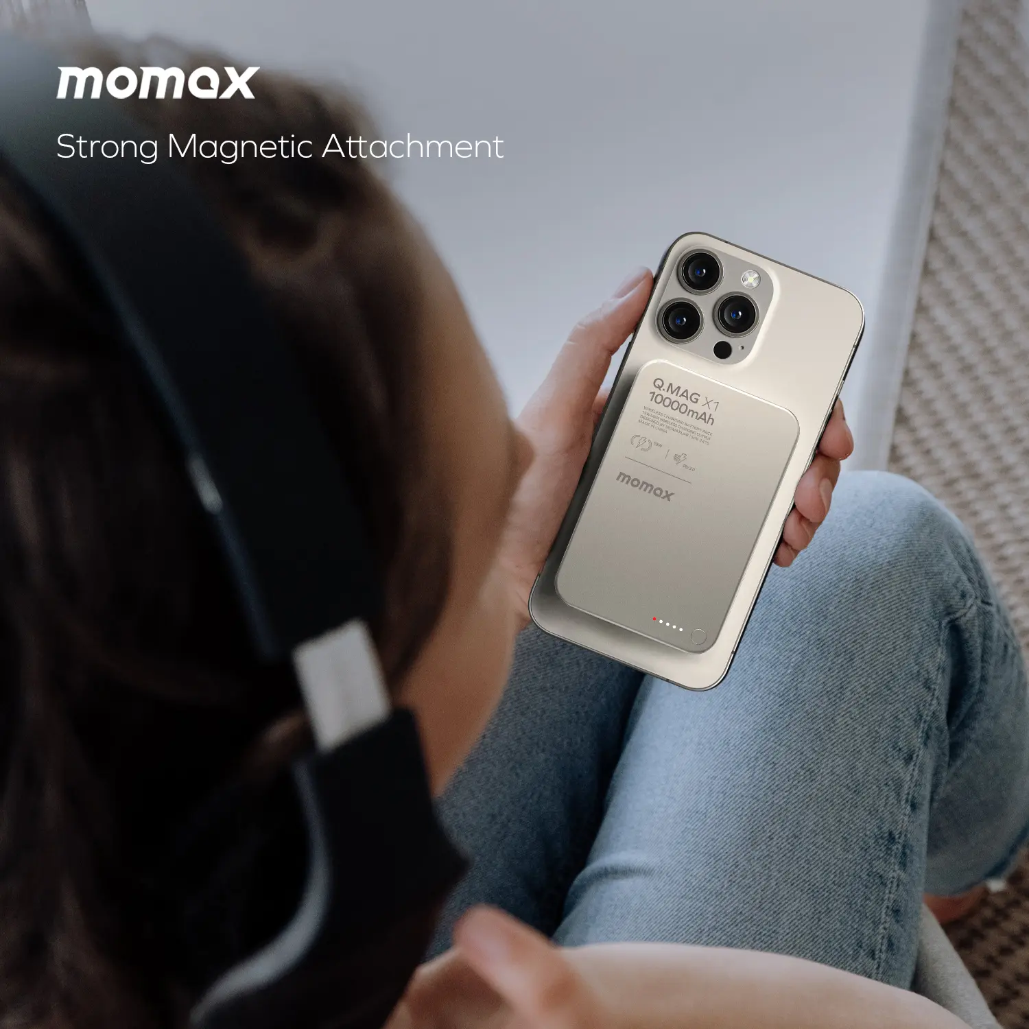 Q.Mag X1 Magnetic Wireless Power Bank 10000mAh - Gen 2 - Image 11