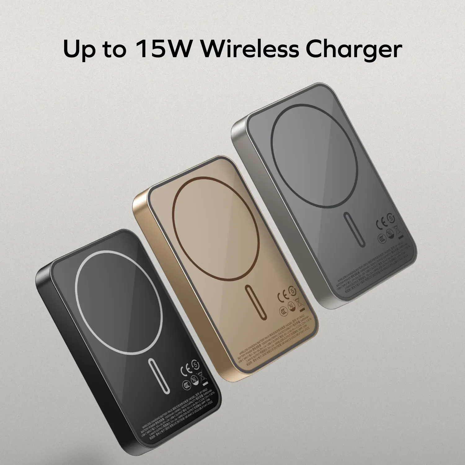 1-Power Q.Pass 10000mAh Qi2 Magnetic Wireless Battery Pack - Image 10