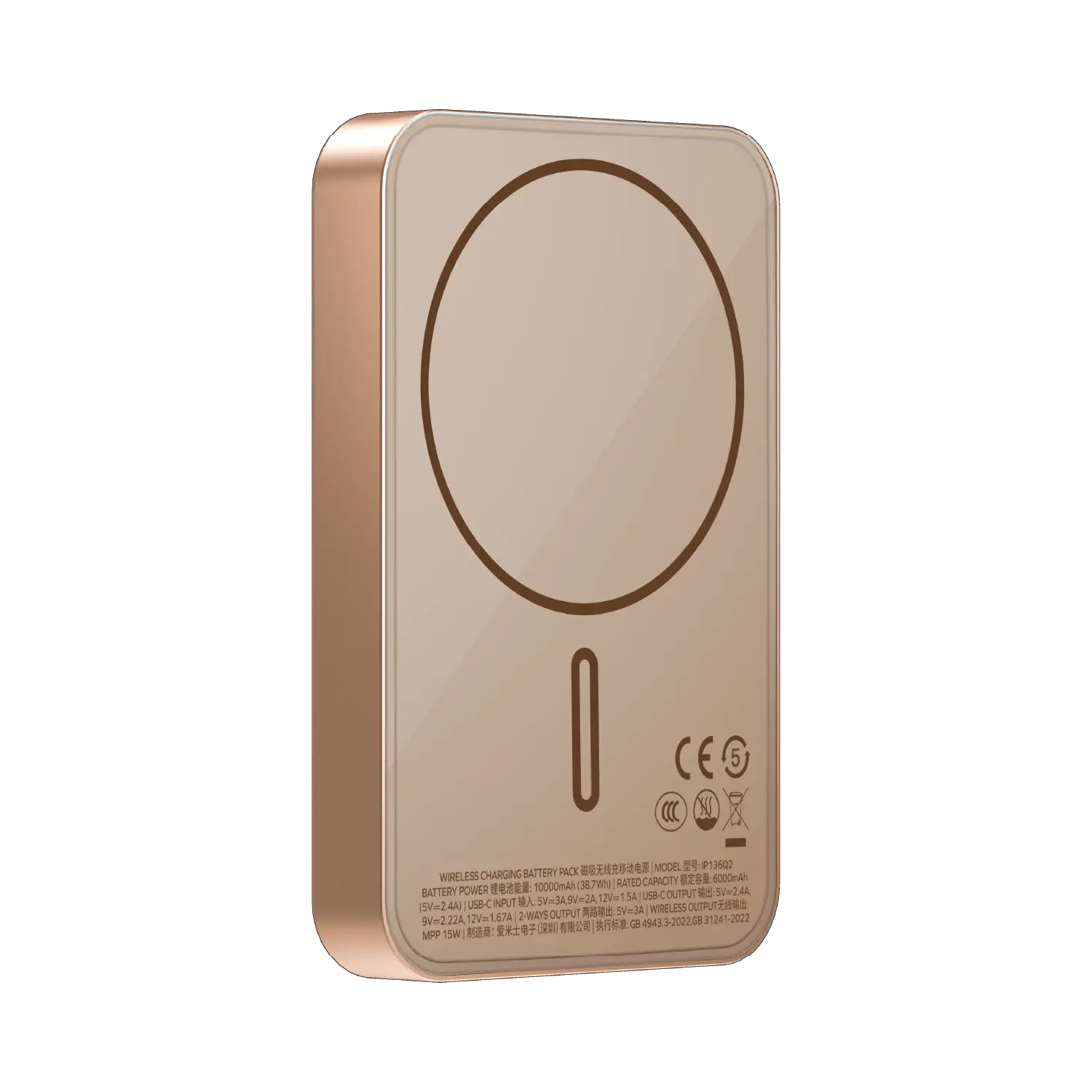 1-Power Q.Pass 10000mAh Qi2 Magnetic Wireless Battery Pack - Image 19
