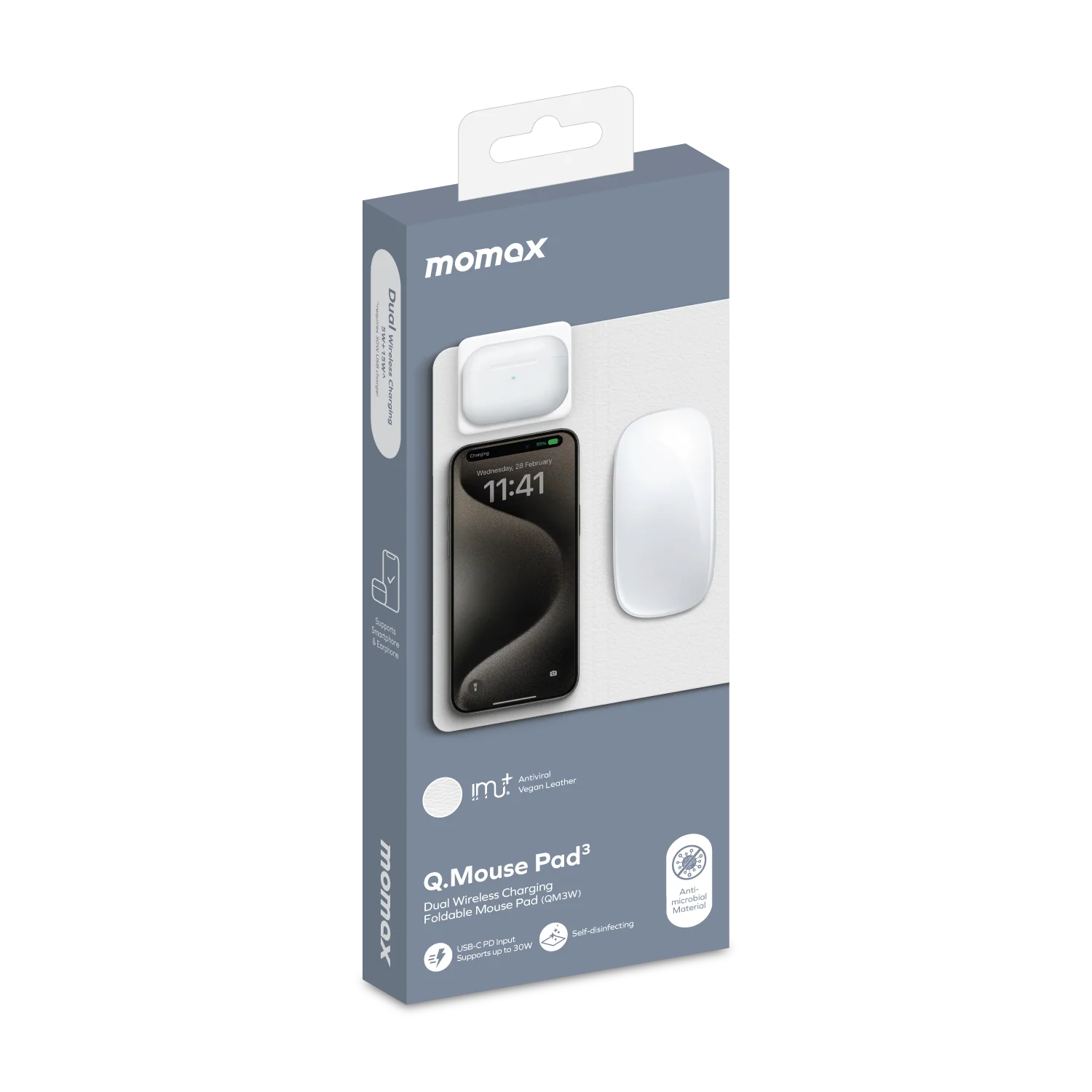 Q.Mouse Pad 3 Wireless Charging Mouse Pad 30W - Image 4