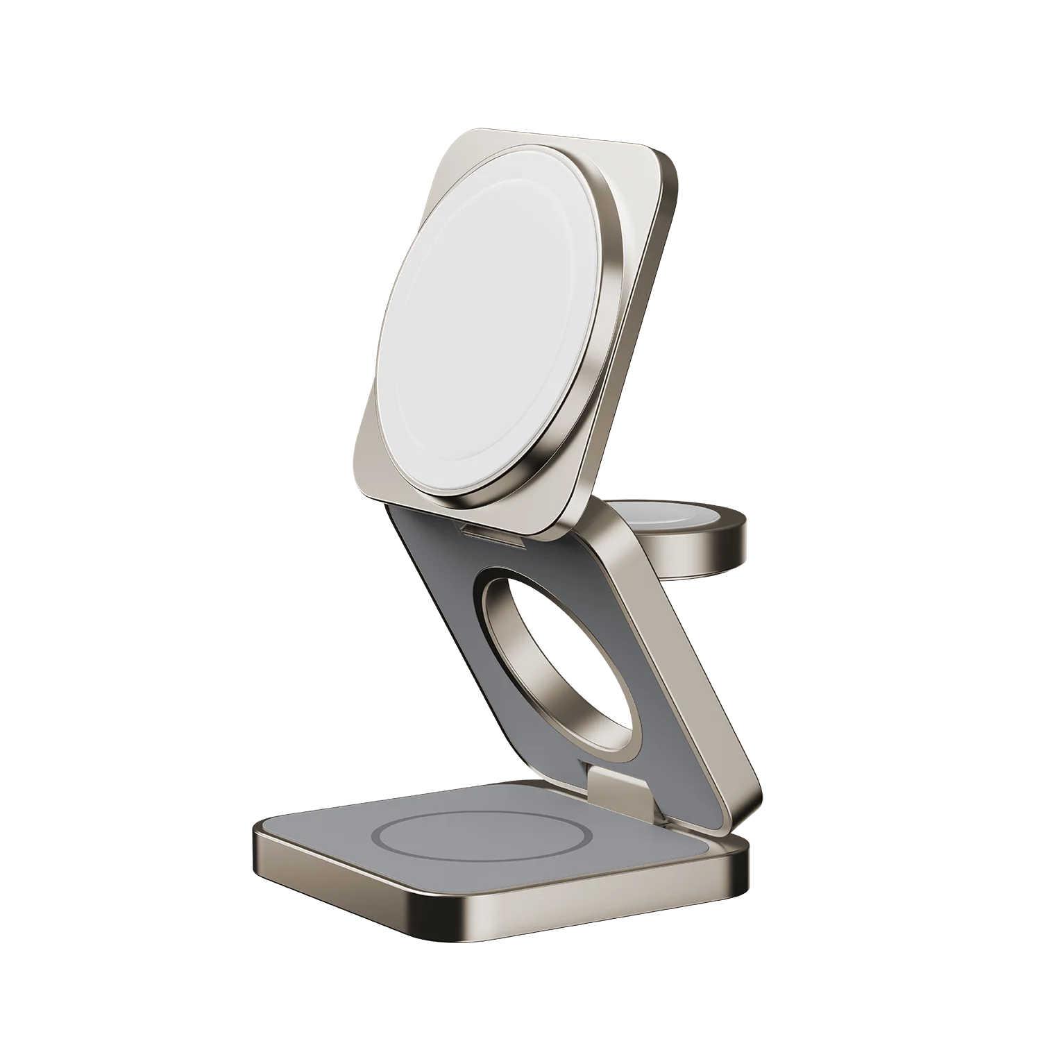 Q2.Mag 3-in-1 Foldable Qi2 15W Magnetic Wireless Charging Stand - Image 3
